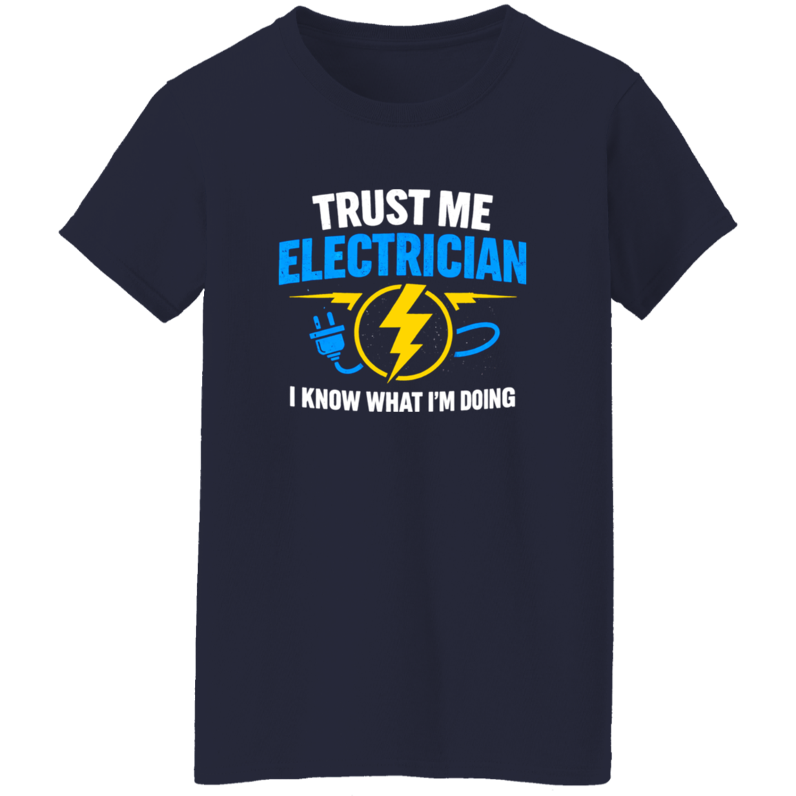 Trust Me I’m an Electrician – Classic Humor Work Shirt | VoltShirts Trust Me I’m an Electrician – Classic Humor Work Shirt - Image 9